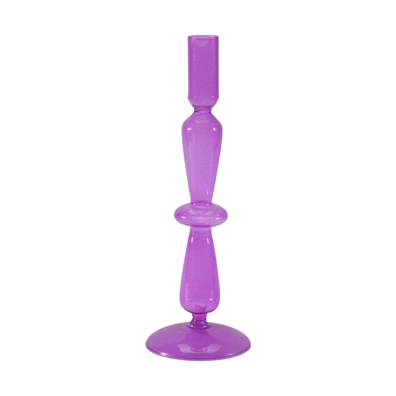 Koleksi Pemegang Lilin Kaca Bersusun & Ramping