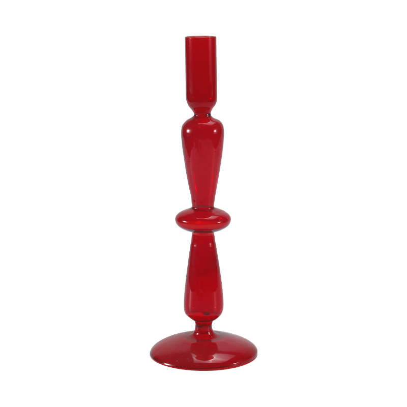 Koleksi Pemegang Lilin Kaca Bersusun & Ramping
