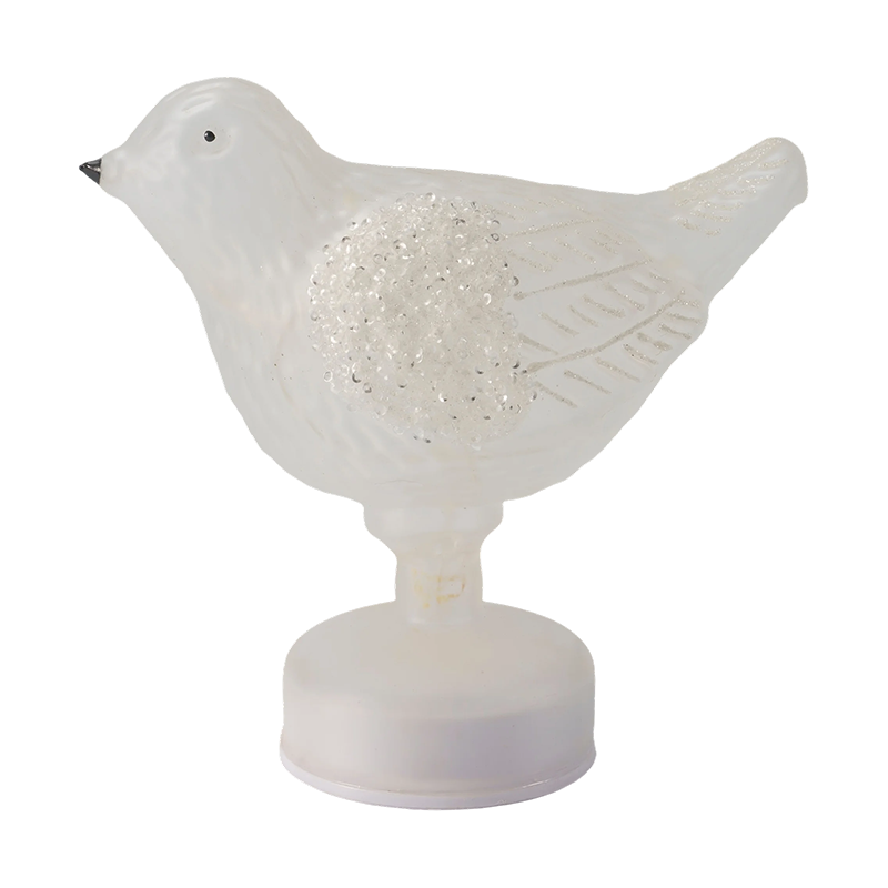 Lampu Meja Burung Hiasan Berkilauan/Labuci (dengan LED)