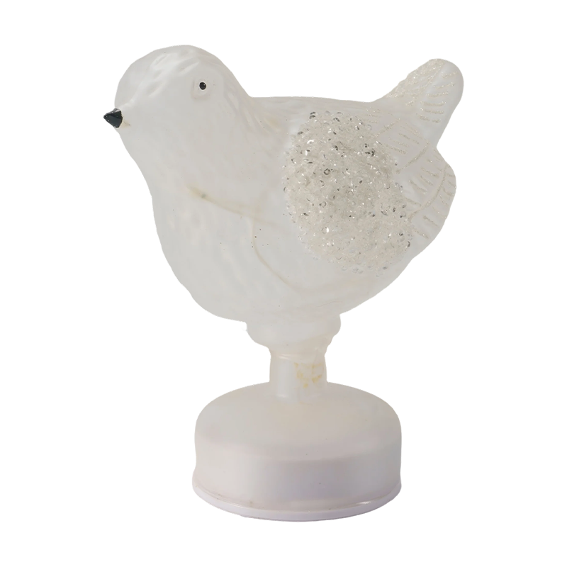 Lampu Meja Burung Hiasan Berkilauan/Labuci (dengan LED)