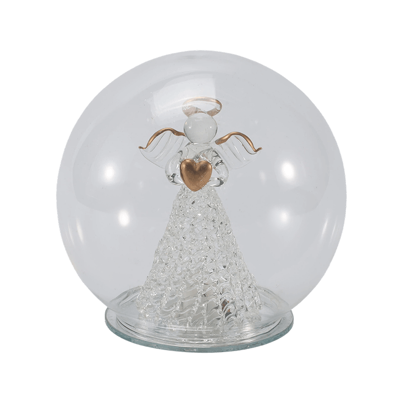Cloche Kaca Perayaan & Cahaya Glob (Gaya Malaikat / Nativity / Pokok Krismas / Hutan Rusa)