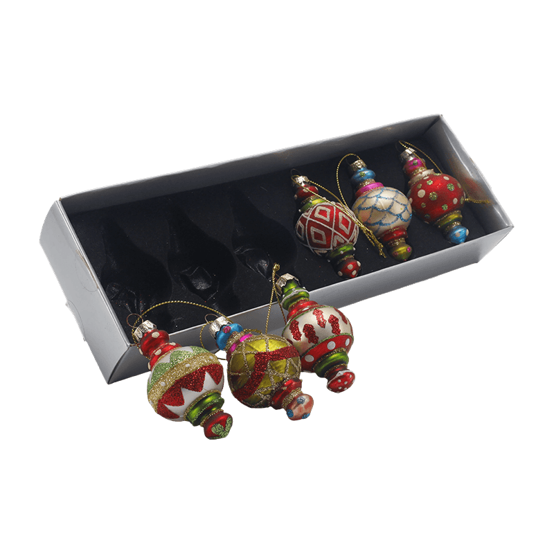 Hiasan Krismas Kaca Tiupan Tangan