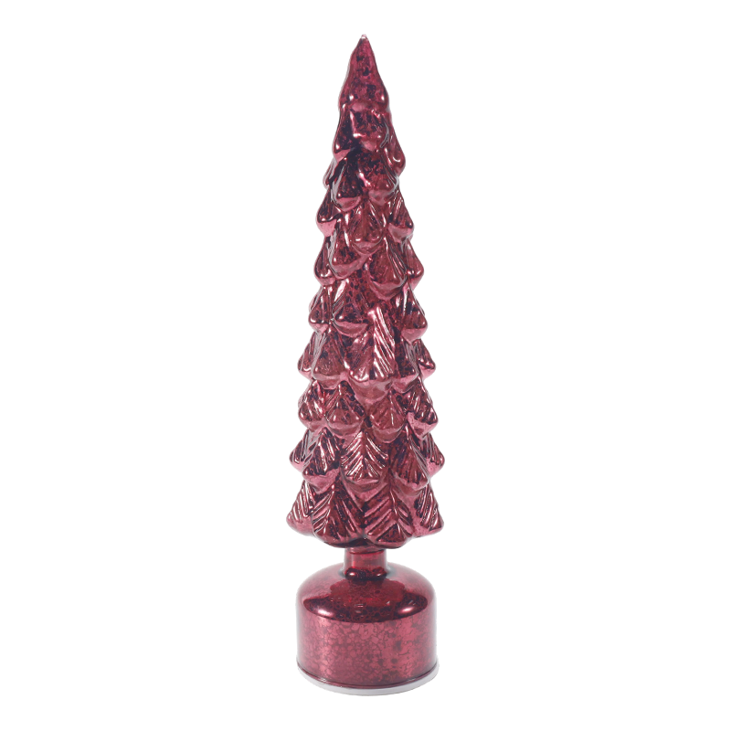 Lampu Pokok Krismas Kaca Merkuri Vintaj