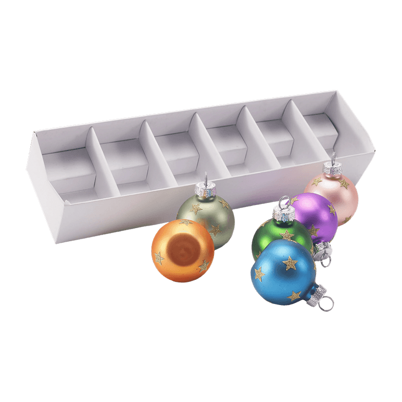 Set Hiasan Bola Krismas Kaca Premium
