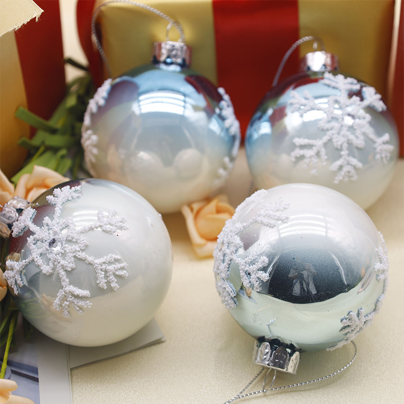Bola Kaca Hiasan Krismas Dalaman 8×8×8cm